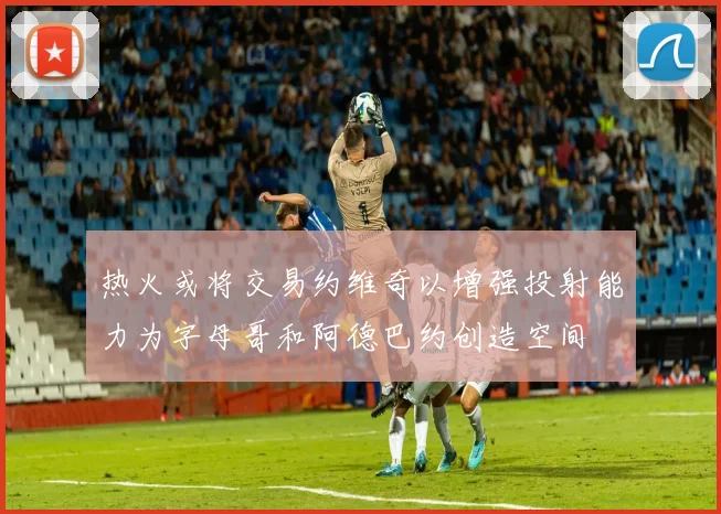 热火或将交易约维奇以增强投射能力为字母哥和阿德巴约创造空间